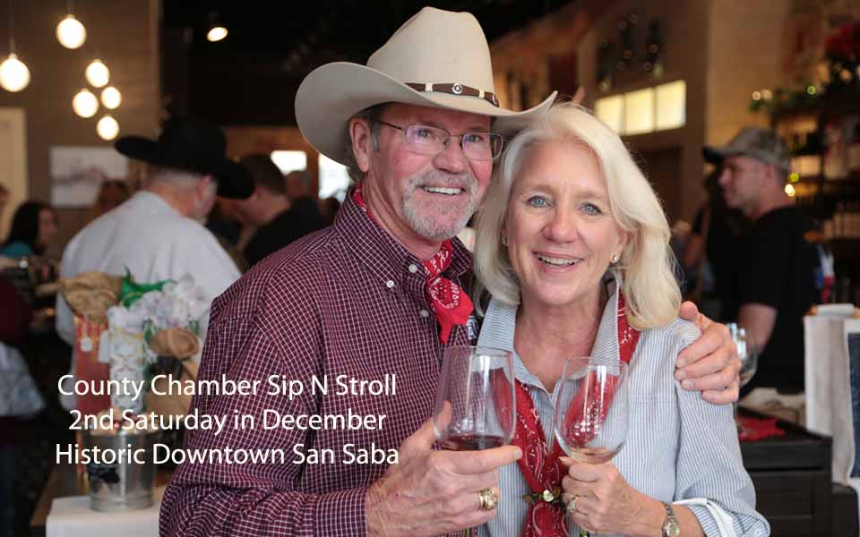 SIP N STROLL WINE TASTING EVENT San Saba Texas