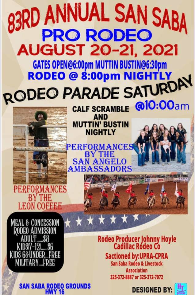 San Saba Pro Rodeo San Saba Texas